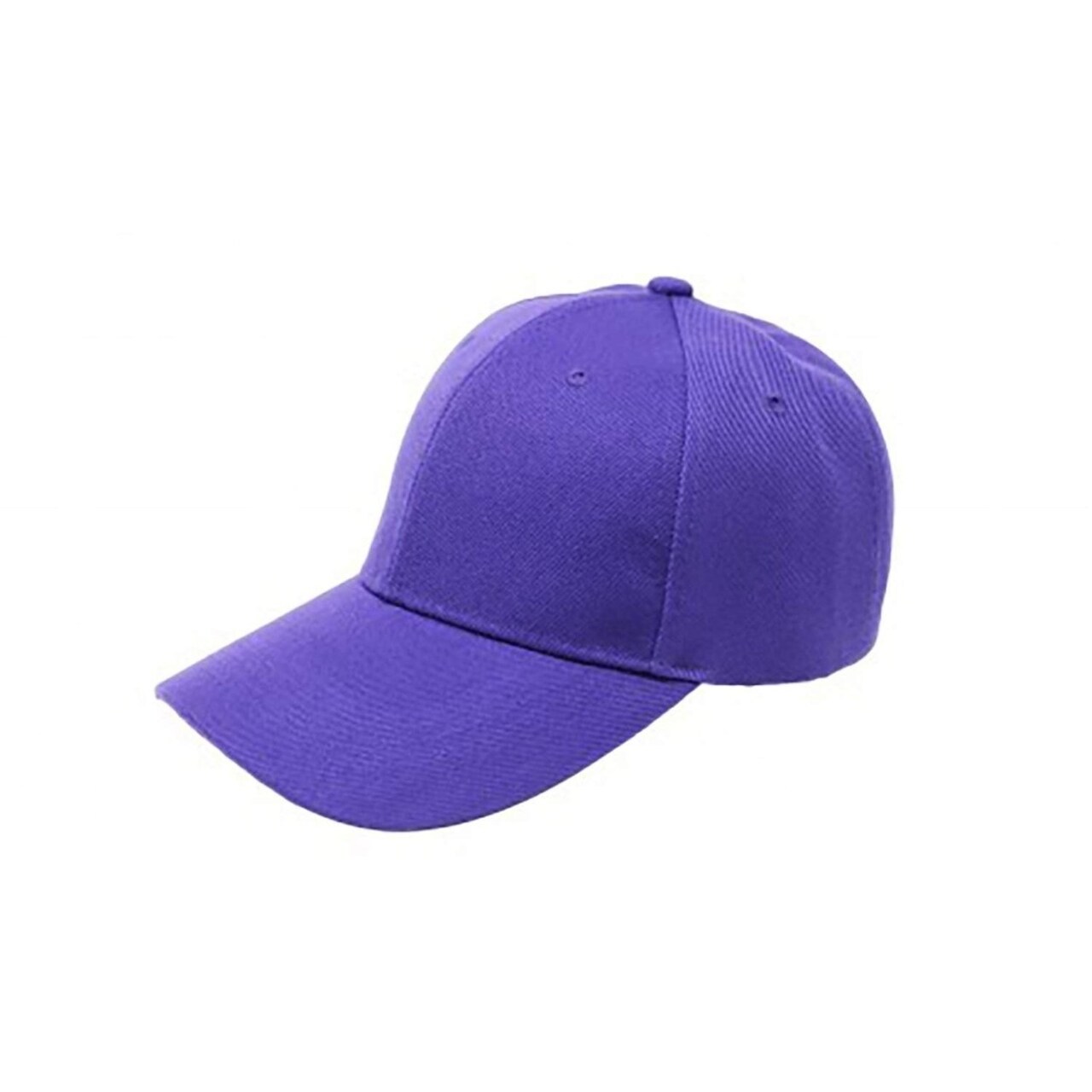 Mechaly Pack Of 5 Adjustable Baseball Cap Hat Plain Curved Brim Polyester Assorted